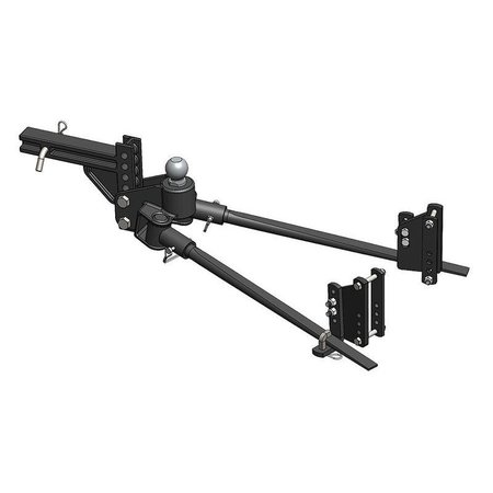 BLUE OX TRACKPRO WEIGHT DISTRIBUTION HITCH, 600 LB. TONGUE WEIGHT CAPACITY, 7 HOLE SHANK BXW0650